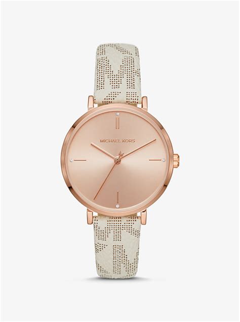 reloj michael kors jaryn|michael kors oversized runway watch.